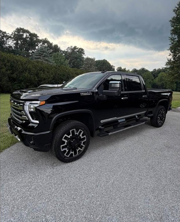 Detailed GMC pickup truck, exterior finish