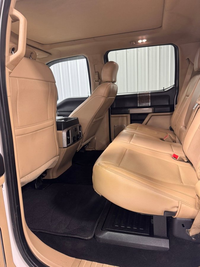 Truck interior after detailing